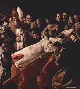 The Death of St. Bonaventure, Francisco de Zurbaran